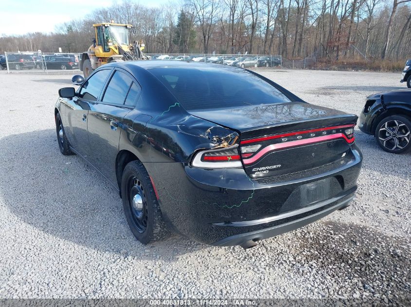 VIN 2C3CDXKT3FH845273 2015 Dodge Charger, Police no.6