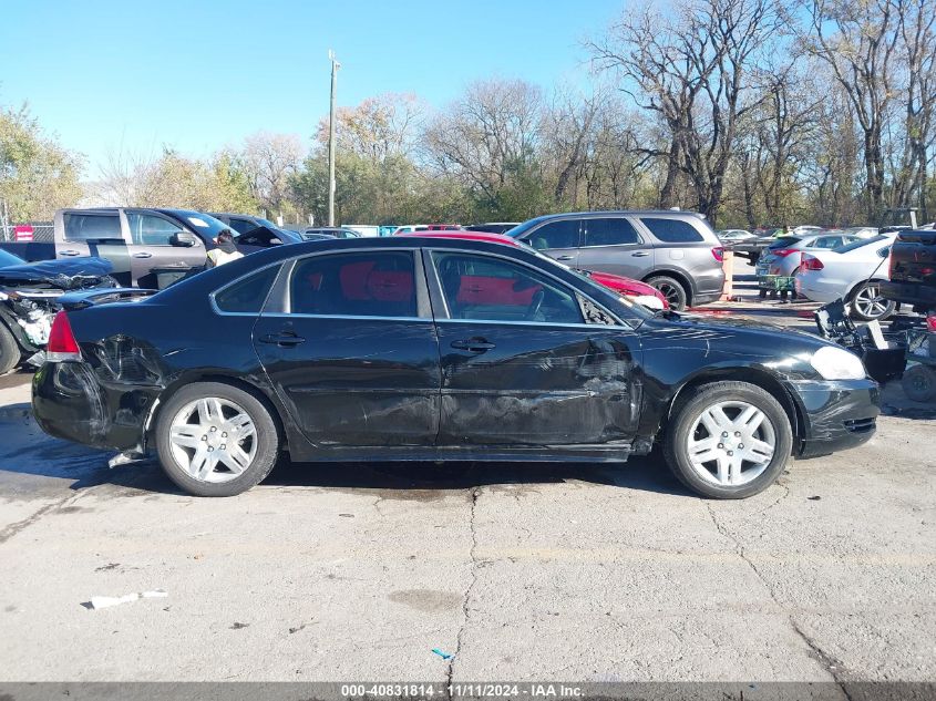 2013 Chevrolet Impala Lt VIN: 2G1WB5E37D1127691 Lot: 40831814