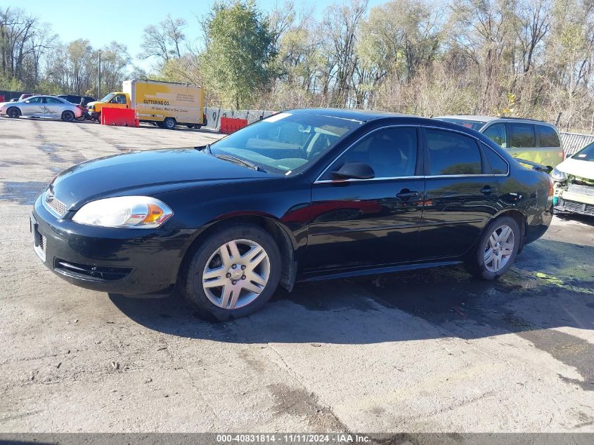 2013 Chevrolet Impala Lt VIN: 2G1WB5E37D1127691 Lot: 40831814