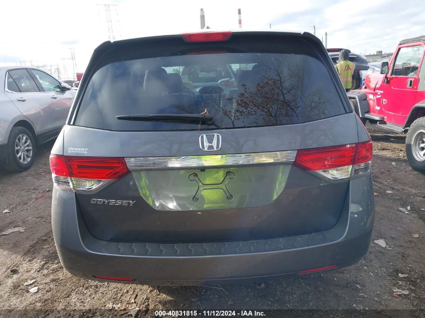 VIN 5FNRL5H64EB126536 2014 Honda Odyssey, Ex-L no.16