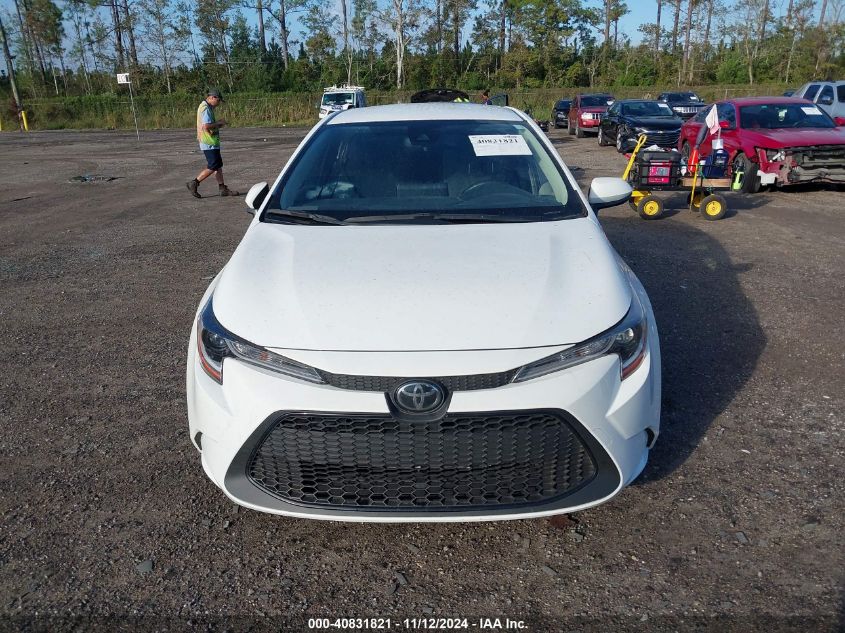 2022 Toyota Corolla Le VIN: JTDEPMAEXNJ198607 Lot: 40831821