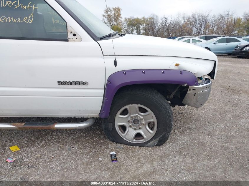 2001 Dodge Ram 2500 St VIN: 1B7KC23Z71J522433 Lot: 40831824