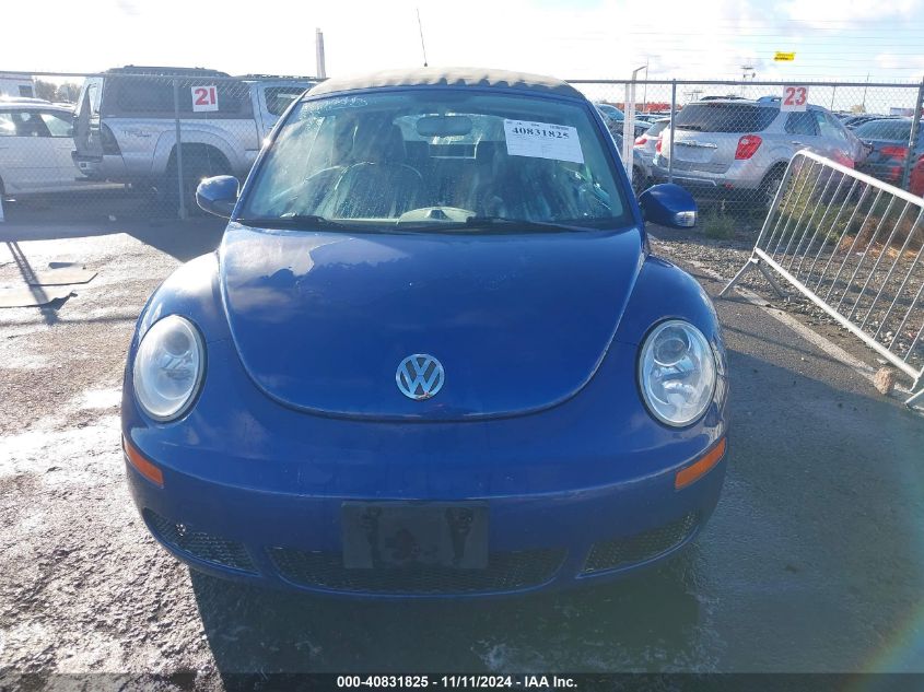 2007 Volkswagen New Beetle 2.5 VIN: 3VWRF31YX7M412734 Lot: 40831825