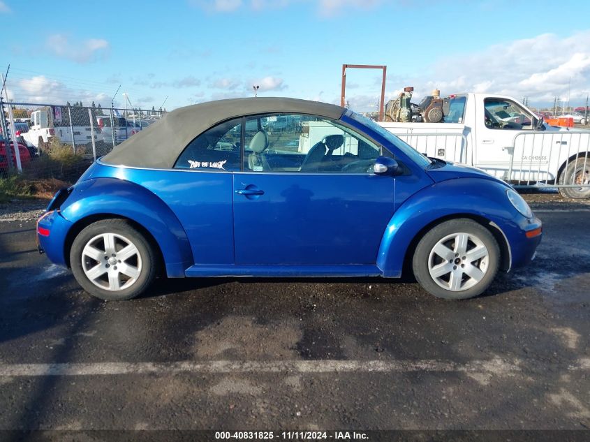 2007 Volkswagen New Beetle 2.5 VIN: 3VWRF31YX7M412734 Lot: 40831825