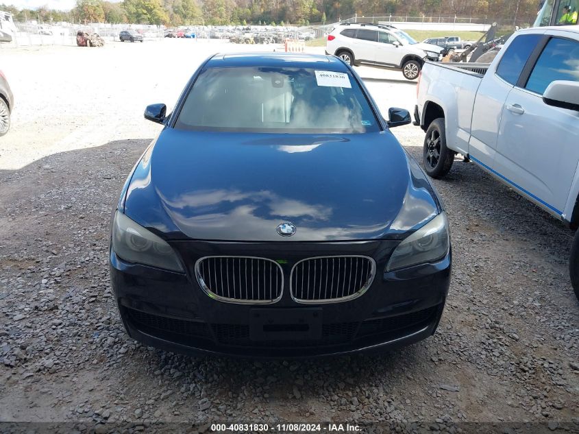 2011 BMW 740I VIN: WBAKA4C55BC612701 Lot: 40831830