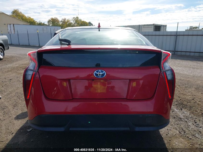 2016 Toyota Prius VIN: JTDKARFU3G3512140 Lot: 40831835