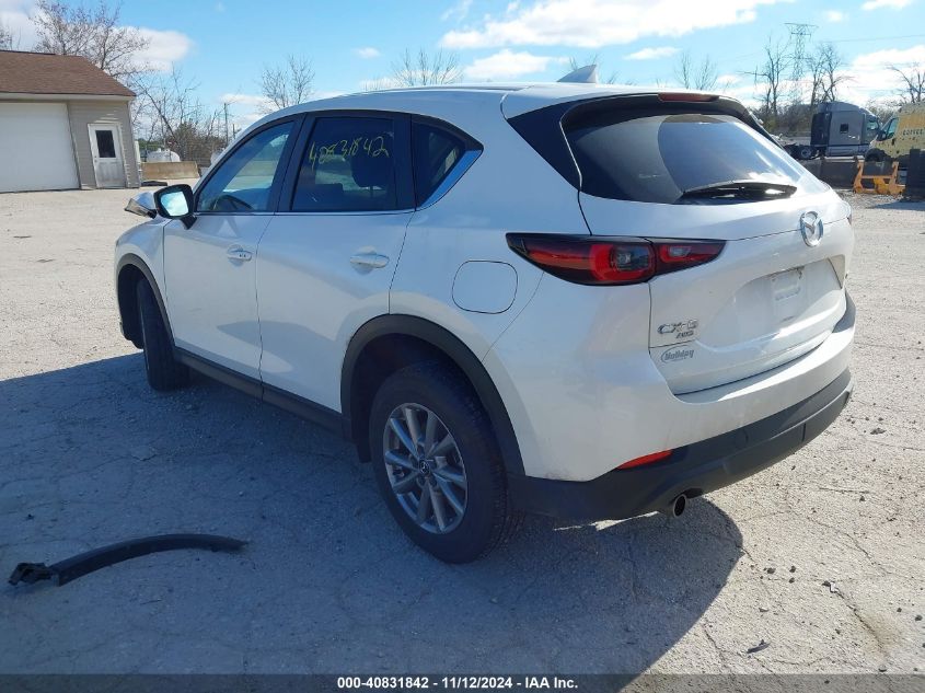 2022 Mazda Cx-5 2.5 S Select VIN: JM3KFBBM5N0586924 Lot: 40831842