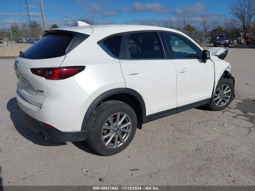 2022 Mazda Cx-5 2.5 S Select VIN: JM3KFBBM5N0586924 Lot: 40831842