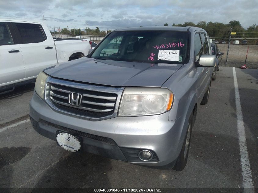 2014 Honda Pilot Ex-L VIN: 5FNYF3H58EB027152 Lot: 40831846