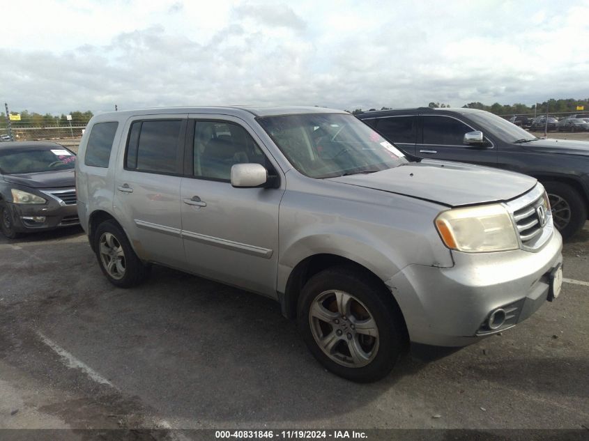 2014 Honda Pilot Ex-L VIN: 5FNYF3H58EB027152 Lot: 40831846