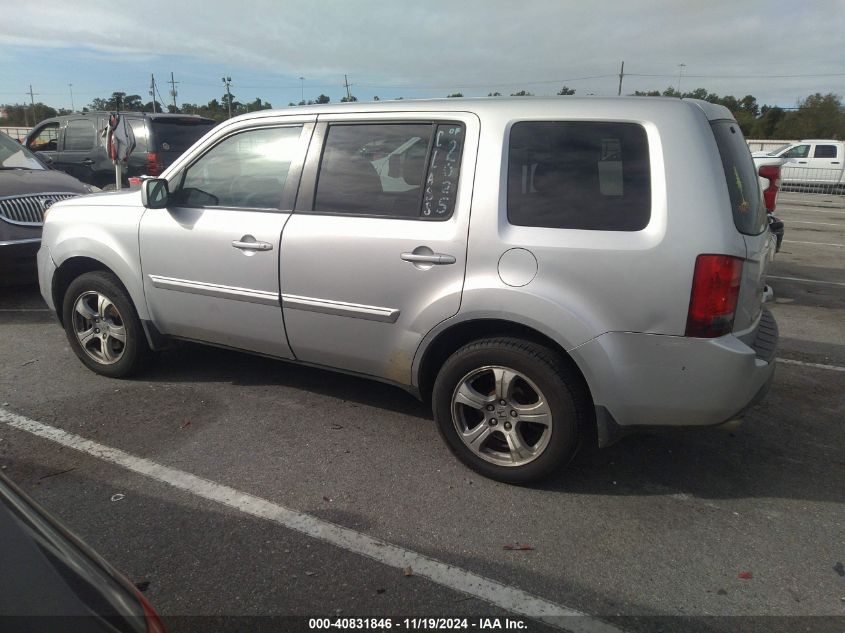 2014 Honda Pilot Ex-L VIN: 5FNYF3H58EB027152 Lot: 40831846