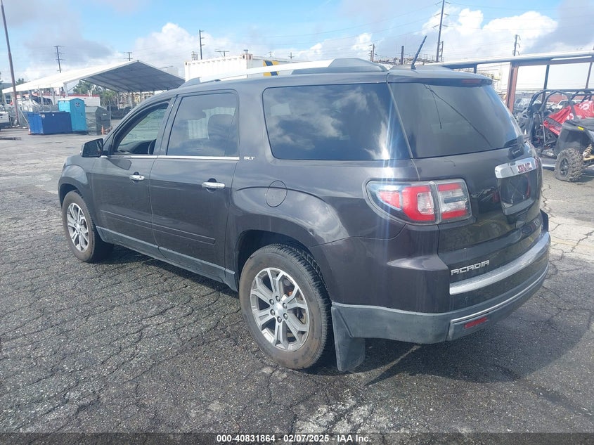 Vin: 1gkkvrkd9gj162314, lot: 41321465, gmc acadia slt-1 20163