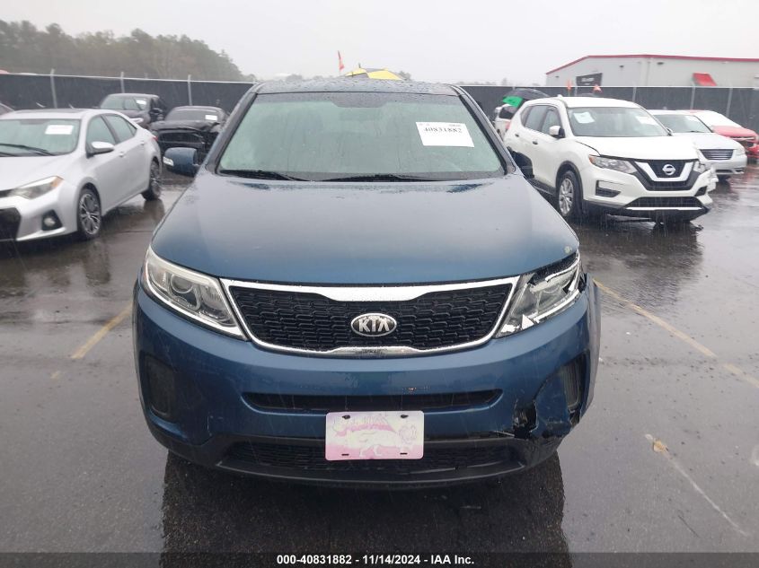 2014 Kia Sorento Lx VIN: 5XYKT3A66EG460494 Lot: 40831882