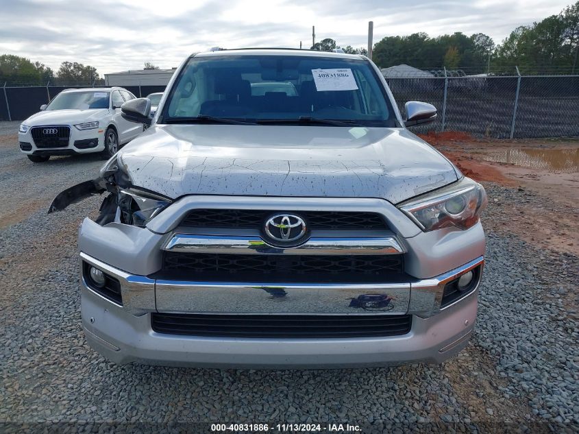 2014 Toyota 4Runner Limited VIN: JTEZU5JR2E5077576 Lot: 40831886