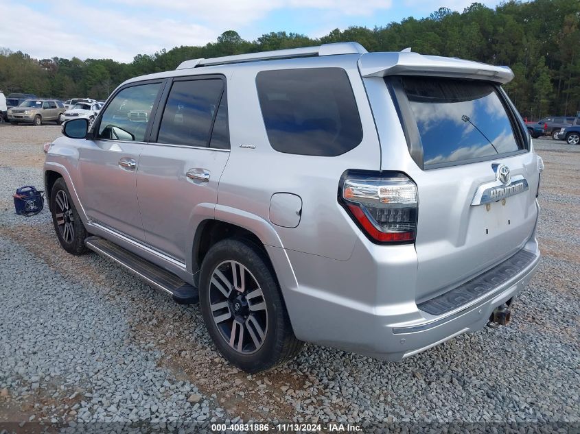 2014 Toyota 4Runner Limited VIN: JTEZU5JR2E5077576 Lot: 40831886