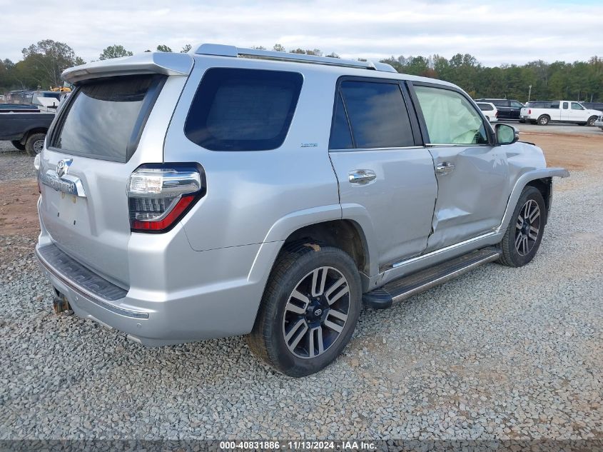 2014 Toyota 4Runner Limited VIN: JTEZU5JR2E5077576 Lot: 40831886