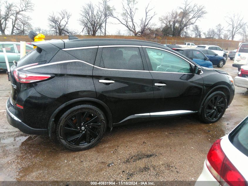 2017 Nissan Murano Platinum VIN: 5N1AZ2MH1HN146522 Lot: 40831904