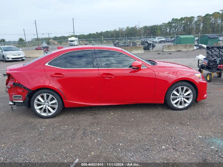 2016 Lexus Is 200T VIN: JTHBA1D28G5005207 Lot: 40831910