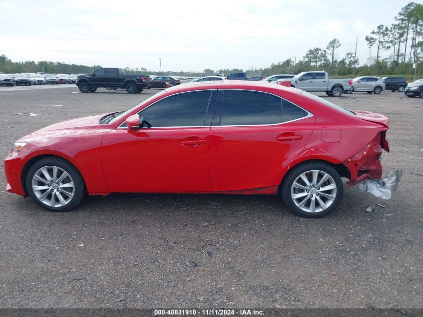 2016 Lexus Is 200T VIN: JTHBA1D28G5005207 Lot: 40831910