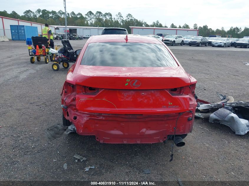 2016 Lexus Is 200T VIN: JTHBA1D28G5005207 Lot: 40831910