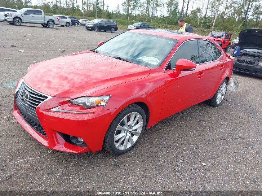 VIN JTHBA1D28G5005207 2016 Lexus IS, 200T no.2