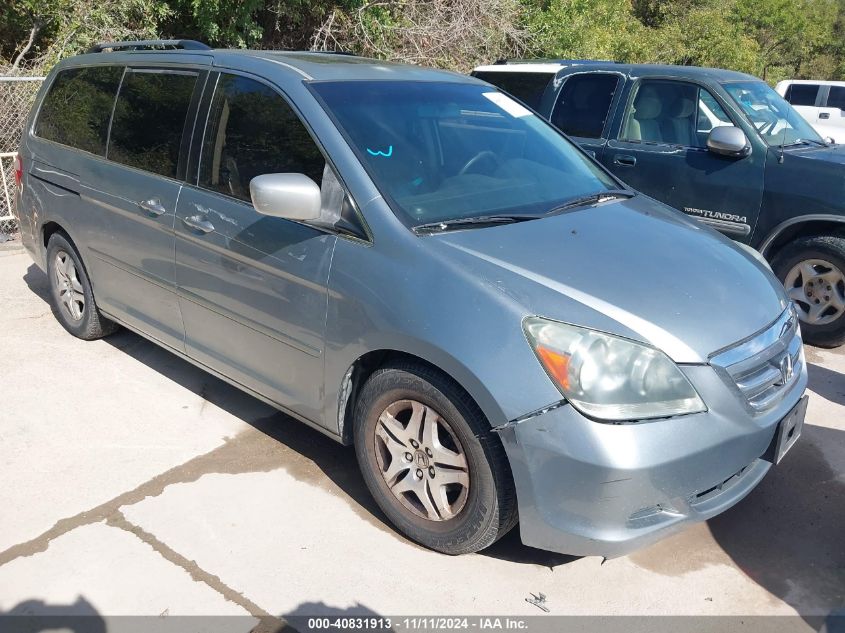 2007 Honda Odyssey Ex-L VIN: 5FNRL38727B032851 Lot: 40831913