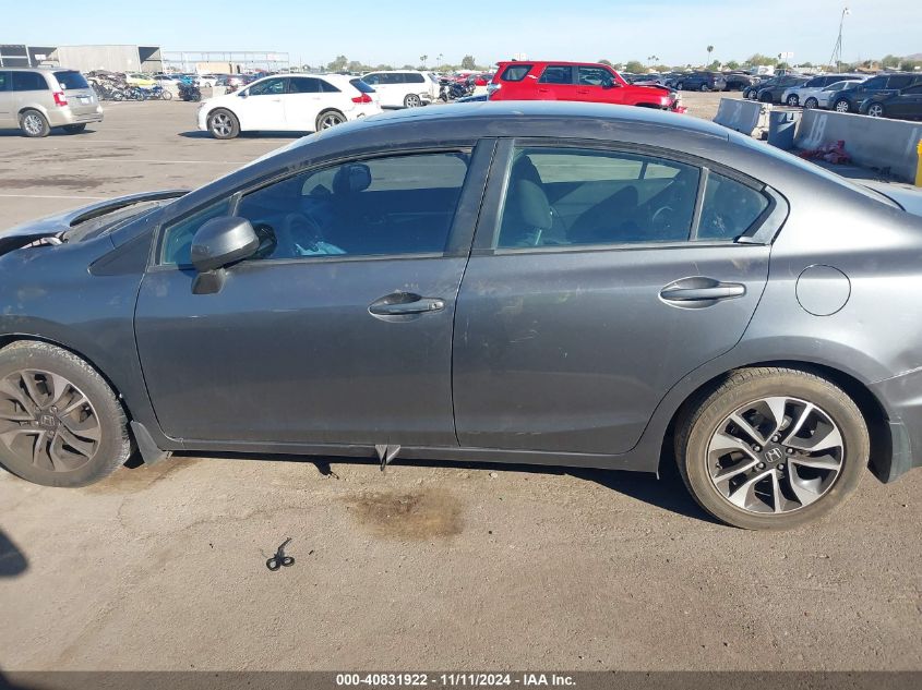 2013 HONDA CIVIC VIN: 2HGFB2F88DH523542