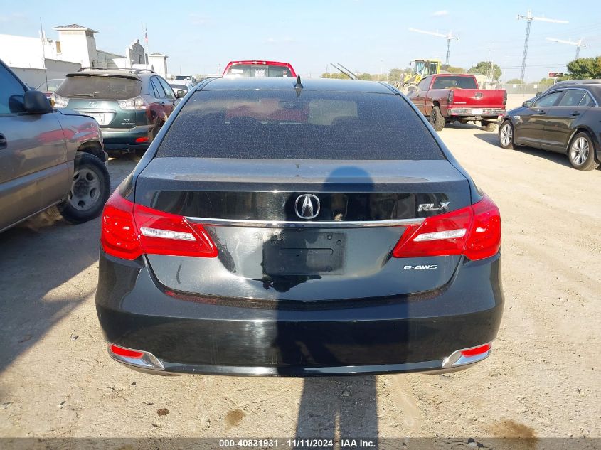 2016 Acura Rlx Technology Package VIN: JH4KC1F50GC000256 Lot: 40831931