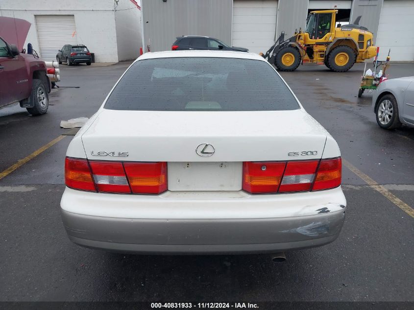 1999 Lexus Es 300 VIN: JT8BF28G8X5056431 Lot: 40831933