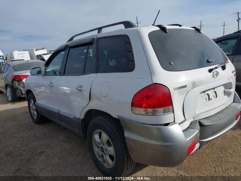 2006 Hyundai Santa Fe Gls/Limited VIN: KM8SC13E06U069300 Lot: 40831935