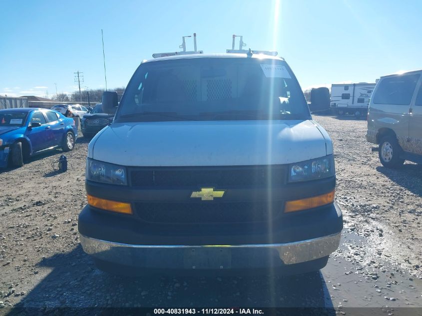 2019 Chevrolet Express 2500 Work Van VIN: 1GCWGAFG8K1276410 Lot: 40831943