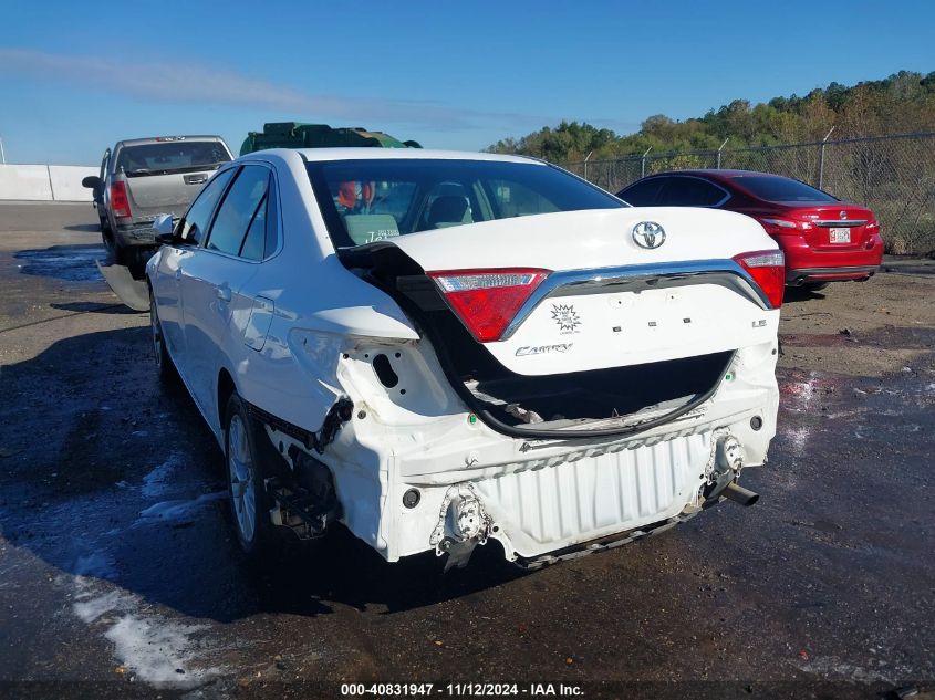 2016 Toyota Camry Le VIN: 4T1BF1FK4GU211741 Lot: 40831947