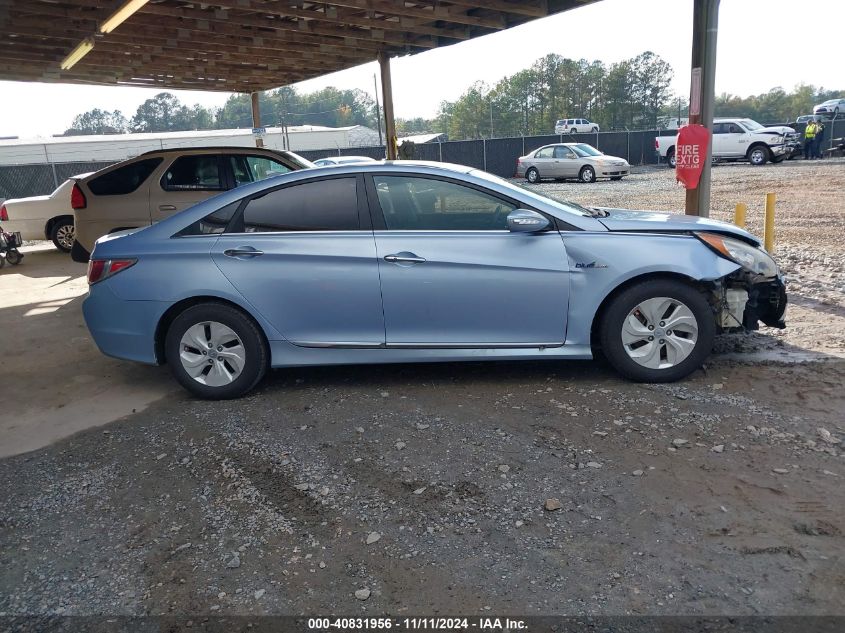 2014 Hyundai Sonata Hybrid VIN: KMHEC4A45EA116930 Lot: 40831956