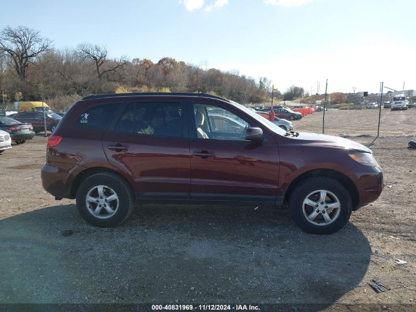 2008 Hyundai Santa Fe Gls VIN: 5NMSG13D98H181247 Lot: 40831969