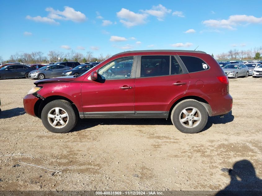 2008 Hyundai Santa Fe Gls VIN: 5NMSG13D98H181247 Lot: 40831969