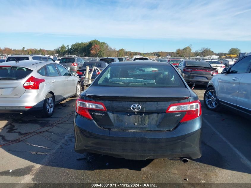 2013 Toyota Camry Se VIN: 4T1BF1FKXDU723581 Lot: 40831971