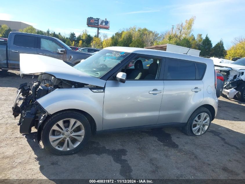 2014 Kia Soul + VIN: KNDJP3A54E7703207 Lot: 40831972