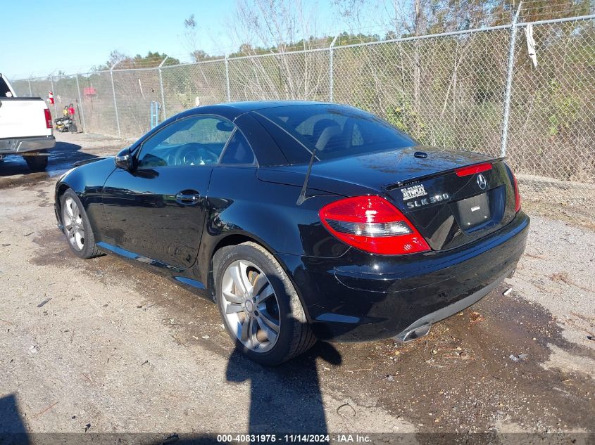 2011 Mercedes-Benz Slk 300 VIN: WDBWK5EA3BF236756 Lot: 40831975