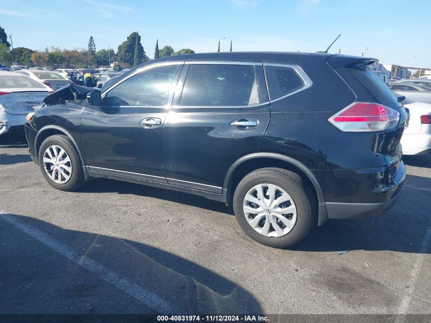 2015 Nissan Rogue S VIN: KNMAT2MT5FP589980 Lot: 40831974