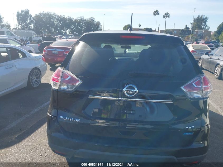 2015 Nissan Rogue S VIN: KNMAT2MT5FP589980 Lot: 40831974