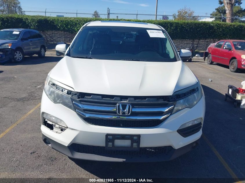 2018 Honda Pilot Ex-L VIN: 5FNYF5H51JB033235 Lot: 40831985