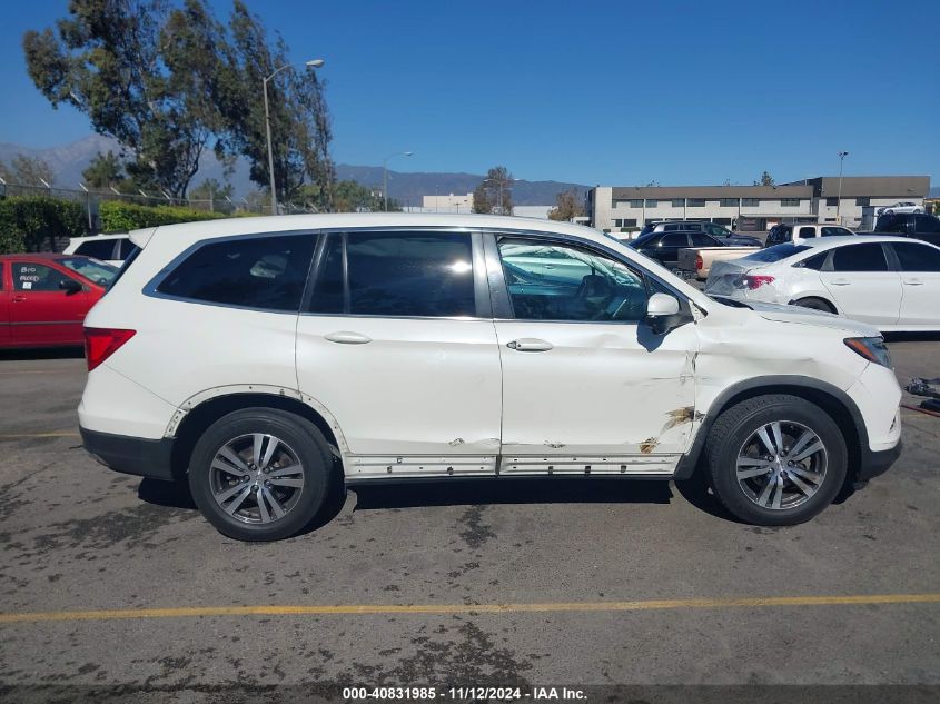 2018 Honda Pilot Ex-L VIN: 5FNYF5H51JB033235 Lot: 40831985