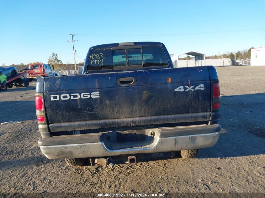 2001 Dodge Ram 1500 St VIN: 3B7HF13Y21G758752 Lot: 40831992