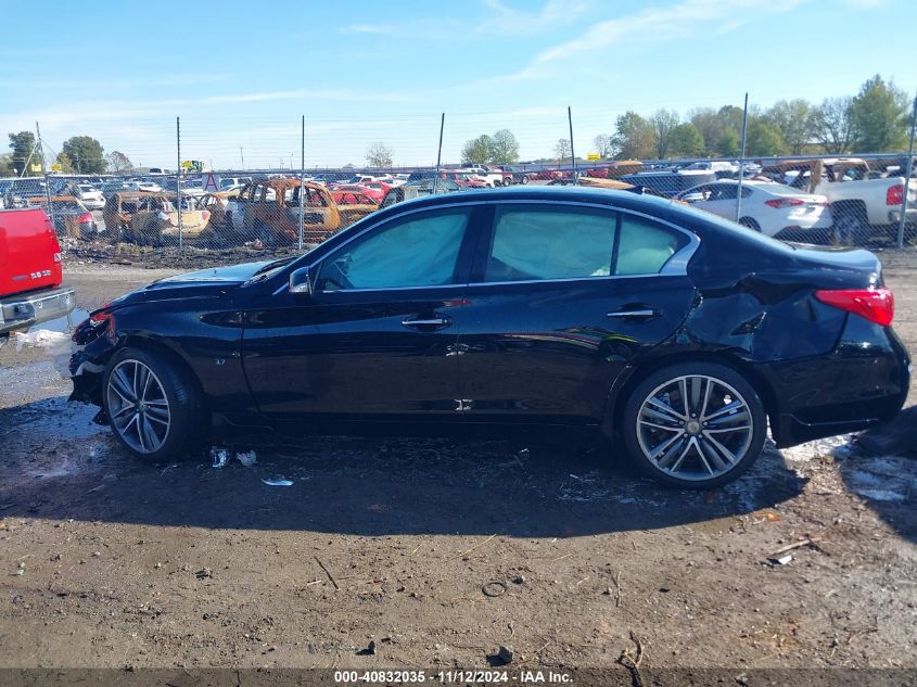 2015 Infiniti Q50 Sport VIN: JN1BV7AR5FM404190 Lot: 40832035