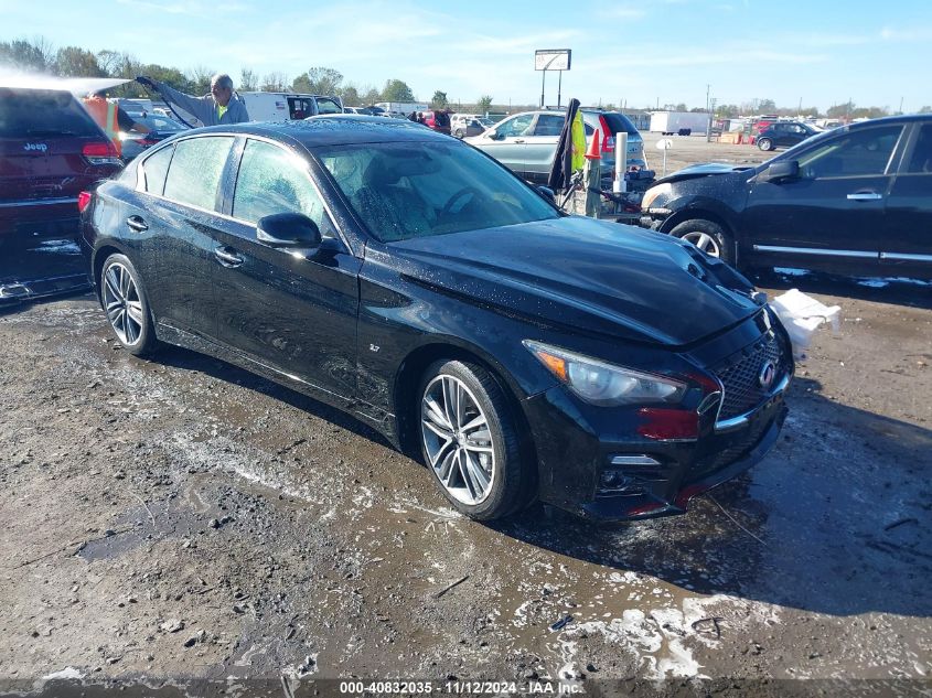 2015 Infiniti Q50 Sport VIN: JN1BV7AR5FM404190 Lot: 40832035