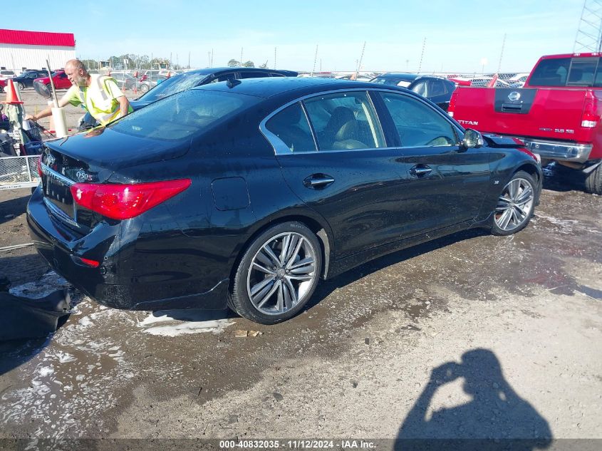 2015 Infiniti Q50 Sport VIN: JN1BV7AR5FM404190 Lot: 40832035