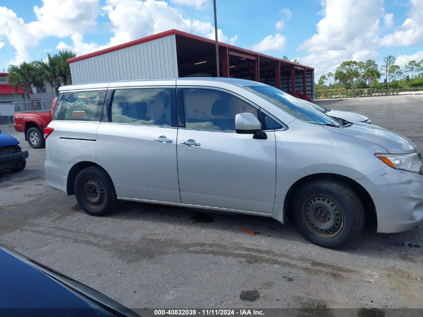 2015 Nissan Quest S VIN: JN8AE2KP2F9129006 Lot: 40832039