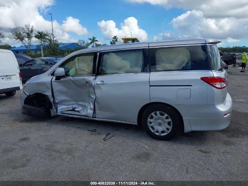 2015 Nissan Quest S VIN: JN8AE2KP2F9129006 Lot: 40832039