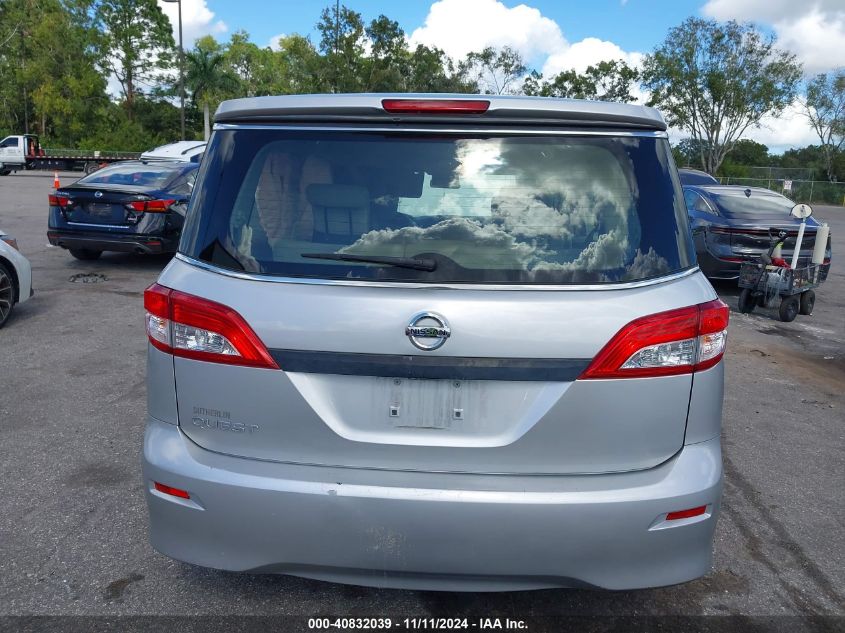 2015 Nissan Quest S VIN: JN8AE2KP2F9129006 Lot: 40832039