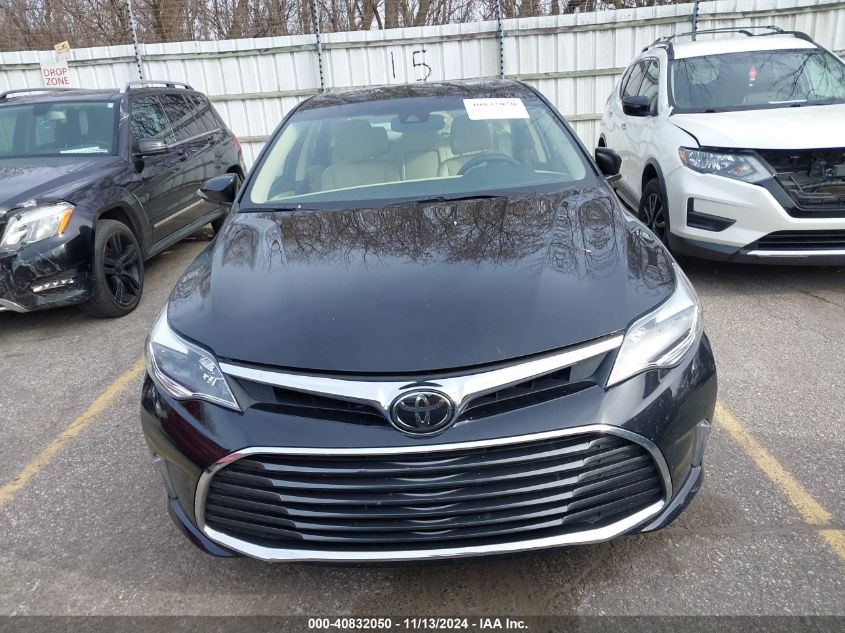 2018 Toyota Avalon Xle Premium VIN: 4T1BK1EBXJU272662 Lot: 40832050